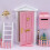 Hesroicy Mini Fairy Door Ανθεκτικό στη διάβρωση, ανθεκτικό στην υγρασία, κιτ παιχνιδιών Micro 3