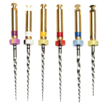 Qiushaoyue 6PCS Dental Root File Electric Dental Files Tooth Root Canal Enlargement Tool