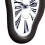 Melting Clock Decorative Table Clock with ELECTROPLATED Metal Paint for Office Home Retro 6
