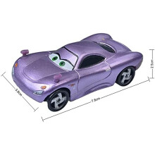 Disney Pixar Cars 3 Chick Hicks, Mater, McQueen, Hudson -painevaletut metalliseoksesta valmistetut pienoismalliautolelut pojille - Chick Hicks