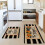 Kitchen Carpet (2 Pieces) Pumpkin Kitchen Carpet Washable Cushion Comfortable Kitchen Carpet Set 5