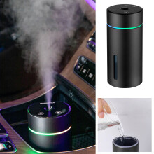 WQQZJJ Kleiner tragbarer USB-Luftbefeuchter aus Aluminiumlegierung für Auto und Zuhause, ideal für Aromatherapie und als Tischgerät.