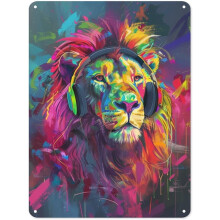 Insegna vintage in metallo a forma di elefante, decorazione murale con animali in stile rustico, quadro in ferro colorato 12x18 pollici per soggiorno