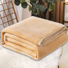 RBCKVXZ Flannel Fleece Throw Blanket Chocolate - Super Soft Plush Microfiber, Compatible with Couch, Bed, Chair - 39x59 Inch, Khaki