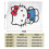 Manta Hello Kitty em Microfibra Ultramacia para Sofá e Cama (101,6 cm x 76,2 cm) 3