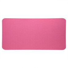 Tappetino per mouse Emoshayoga 68x33 cm, tappetino in feltro per laptop, antistatico, per ufficio e computer (rosa)