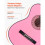 Violão Clássico - DUOKU - M5831 - 96 cm - Tilleul - Cor Rosa 6