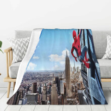 Hämähäkkimiehen fleecehuopa, erittäin pehmeä ja kodikas heittopeitto, lasten vuodevaatteet - erittäin pehmeä 60"x50"