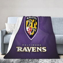 Manta de microfibra ultrasuave Baltimore Ravens, manta de lujo para todas las estaciones, cálida, para cama, sofá y viajes.