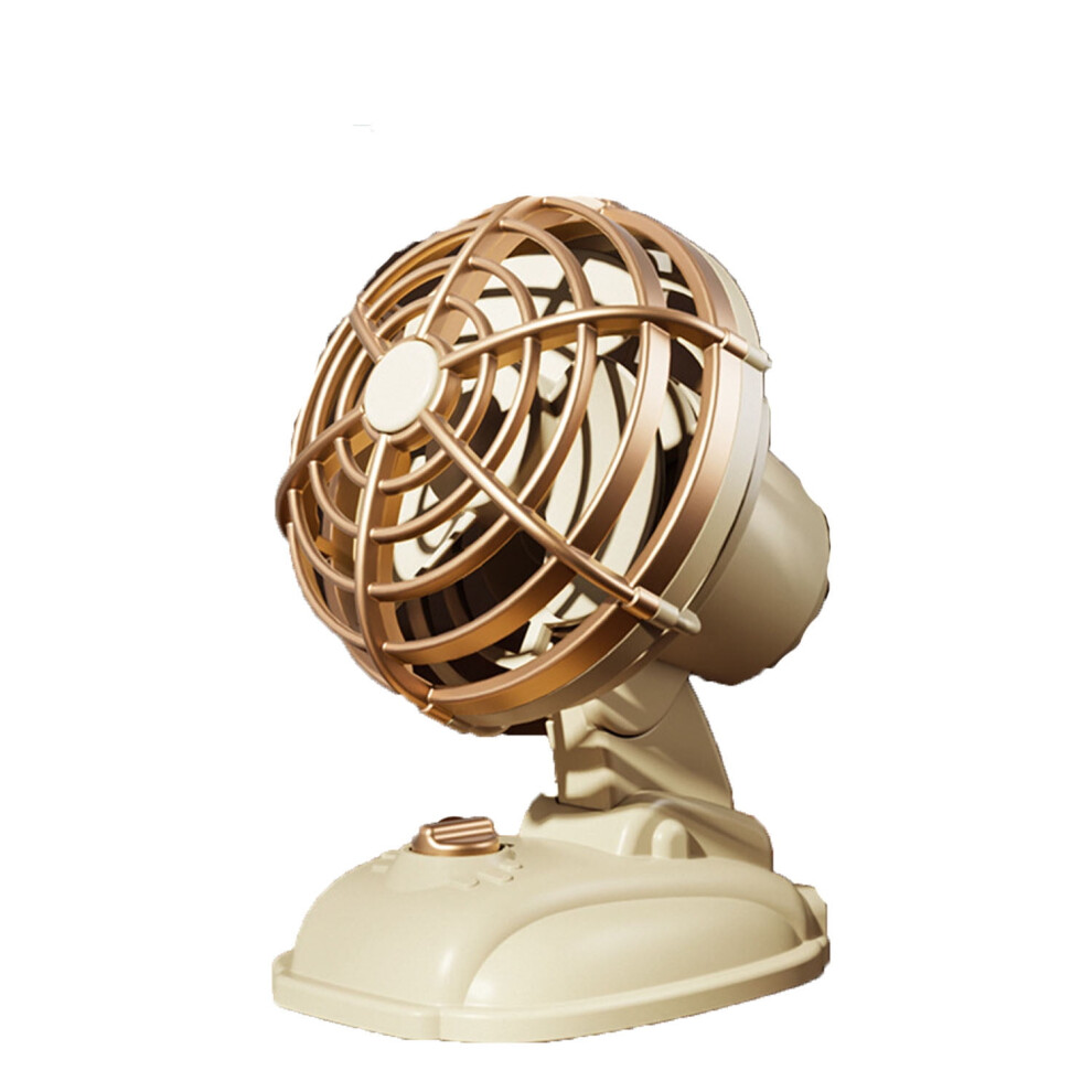 Oyigu Retro Nostalgic Desktop Mini Charging Small Fan Gift High Appearance Usb Small Fan, Quiet Fan On Clearance 9395123308449