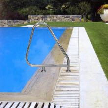 Pool Handrail 304 Stainless Steel Inground Swimming Pool Stair Rail Rustproof Ergonomic Grip