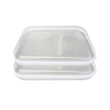 Sacs de rangement KAGAYD, étuis transparents zippés pour collations, trousse de maquillage rigide et portable pour les vacances, la salle de bain