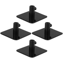 Conjunto de 4 ganchos para batedeira, acessórios de cozinha para armazenamento de utensílios, organizador de utensílios, economizador de espaço,