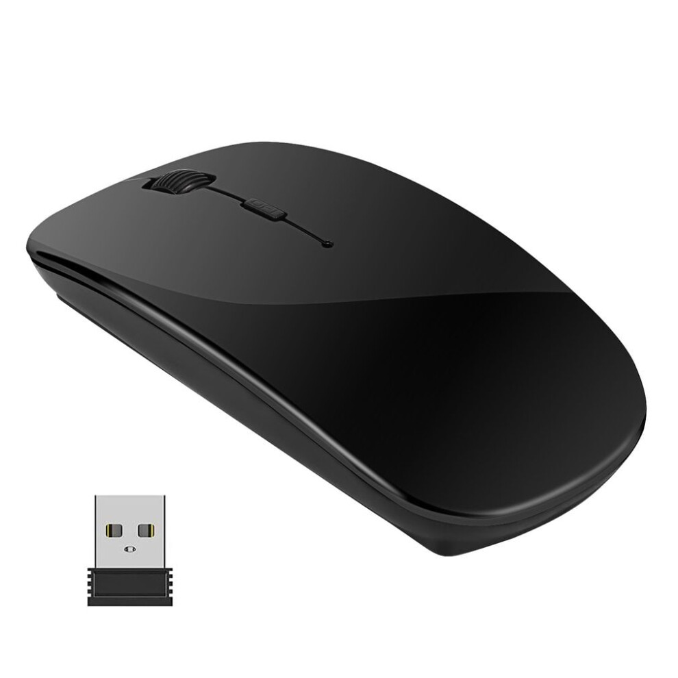 Wireless Mouse For Laptop Pc 2.4Ghz Usb Rechargeable Mouses Wireless Computer Silent Mice For Laptop Pc Notebook Wireless Mouse 9395123418162