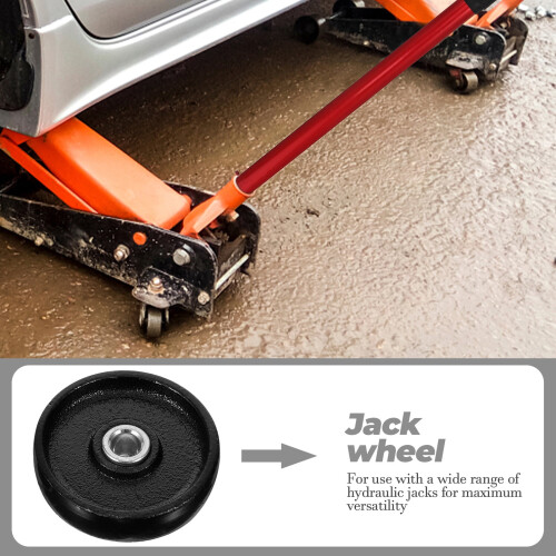 Lixianhe Sturdy Jack Roller Professional Bearing Wheel Multi-use Jack Part Jack Accessory 2