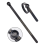 Ring Sizer Measuring Tool Set, Ring Sizer with Magnifying Glass, Integrated Conical Solid Ring Mandrel for Ring Repair 5