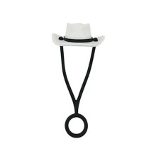 Ponteiras de canudo Wtgtog, tampas à prova de vazamentos, acessórios para copos, plugues tipo chapéu de cowboy de 6 a 10 mm, ferramentas de