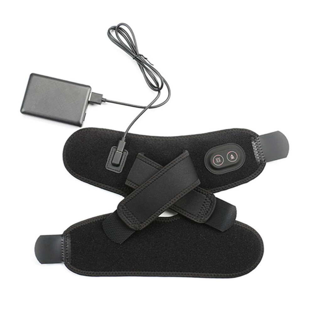 Foot Massager Ankle Sprain Pain Relief Heating Vibration Massagea G1R0