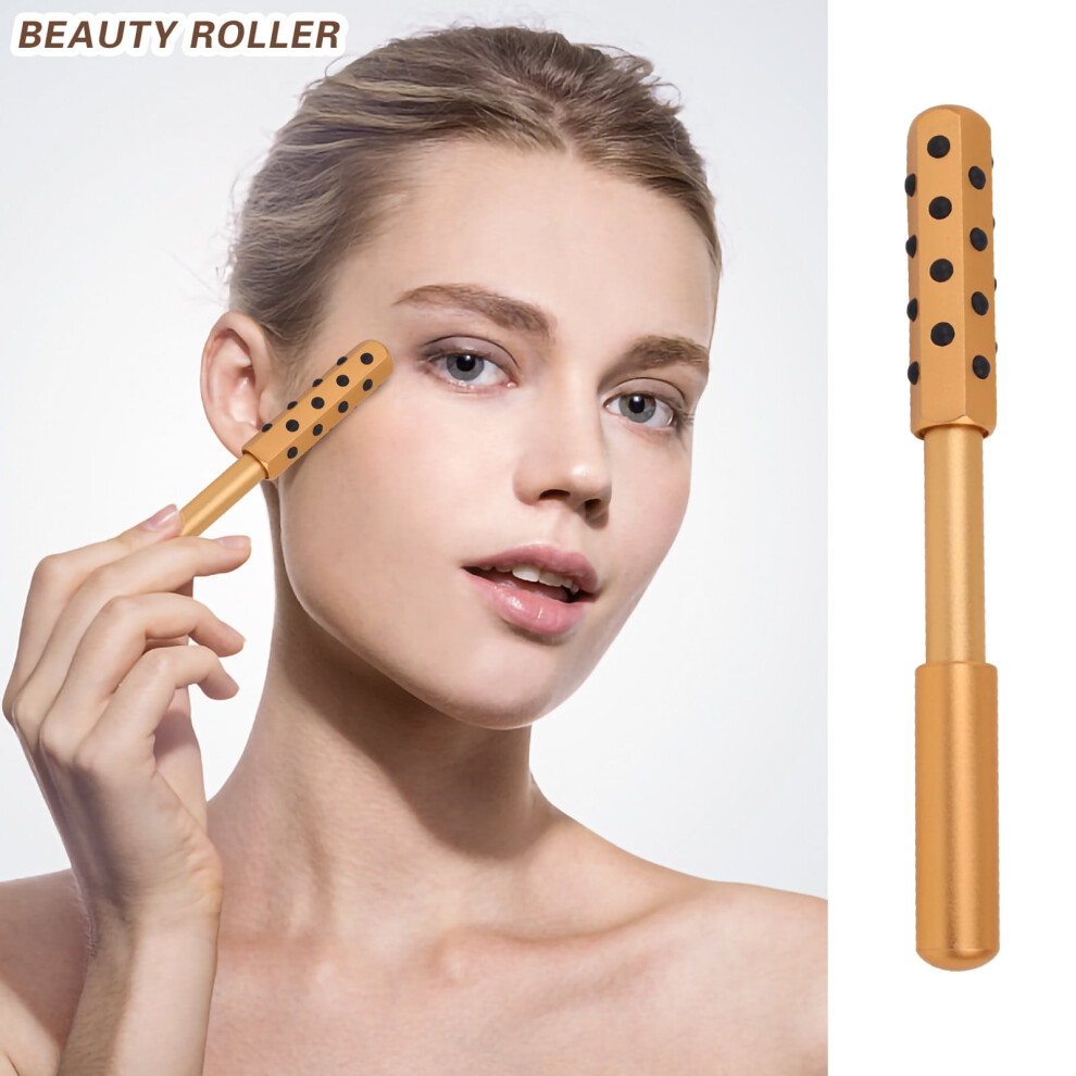 Gold Floleo Clearance Beauty Stick Face-Lift Massage Beauty Stick Facial Massager Stick 24 Germanium Beauty Stick