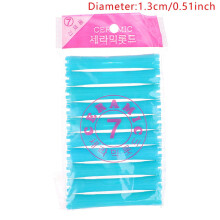 1Set 11Sizes Hair Perm Rods Kit Kylmä Permanenttitanko Muoviset Kihartimet Rulla