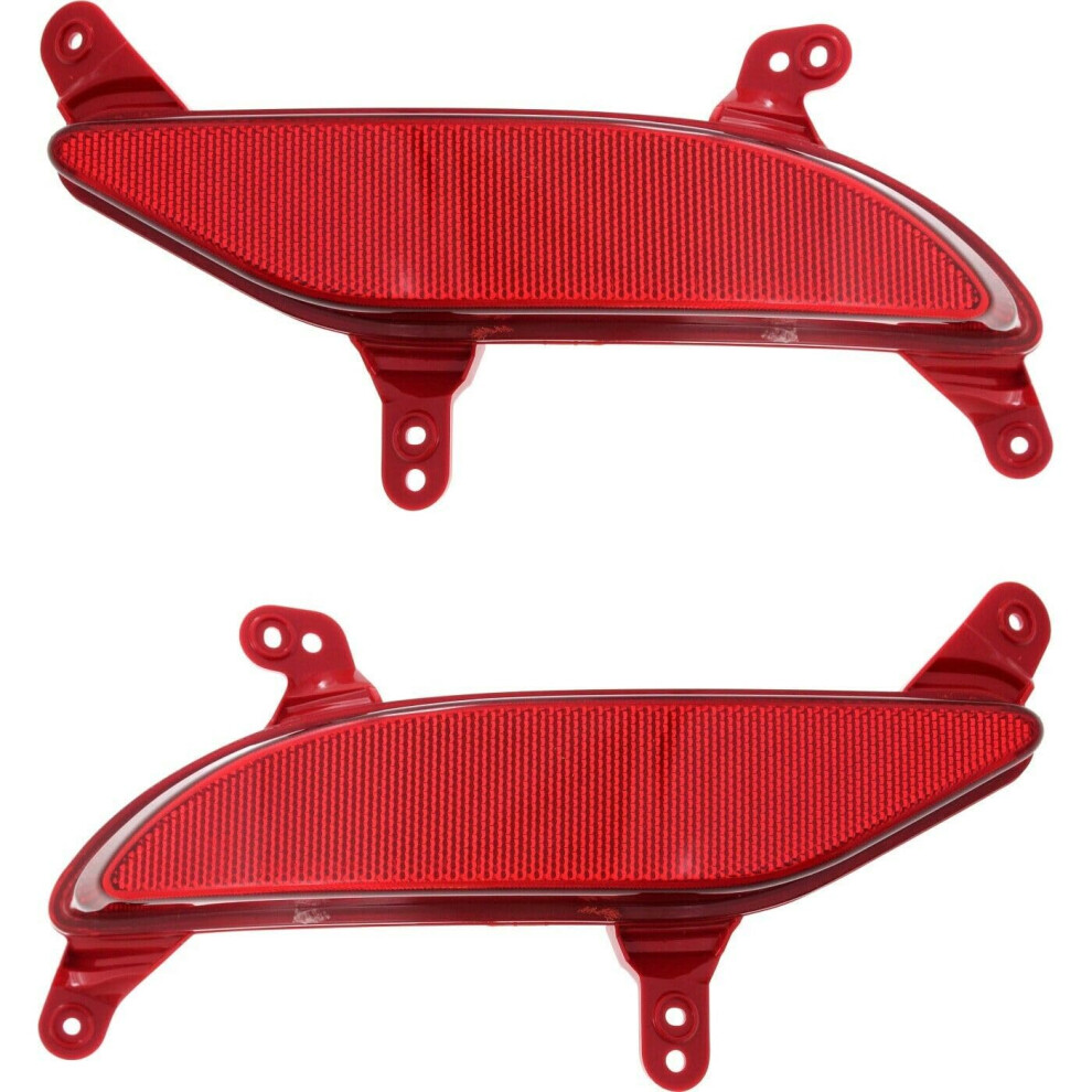 Rear Bumper Reflector Set Left And Right For Santa Fe Sport 20132016 2.0T Base Limited Se 9113335020962