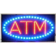Erittäin kirkas LED-neonvalo animoitu liike ATM-liikekyltti B86