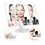 UNIQ LED Trifold Hollywood Makeup Mirror - White 2