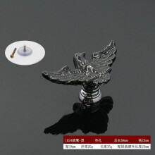 2 sztuki ceramicznych gałek do szafek Eagle, gałki do szuflad, uchwyty do komody, vintage Eagle, gałka z pojedynczym otworem
