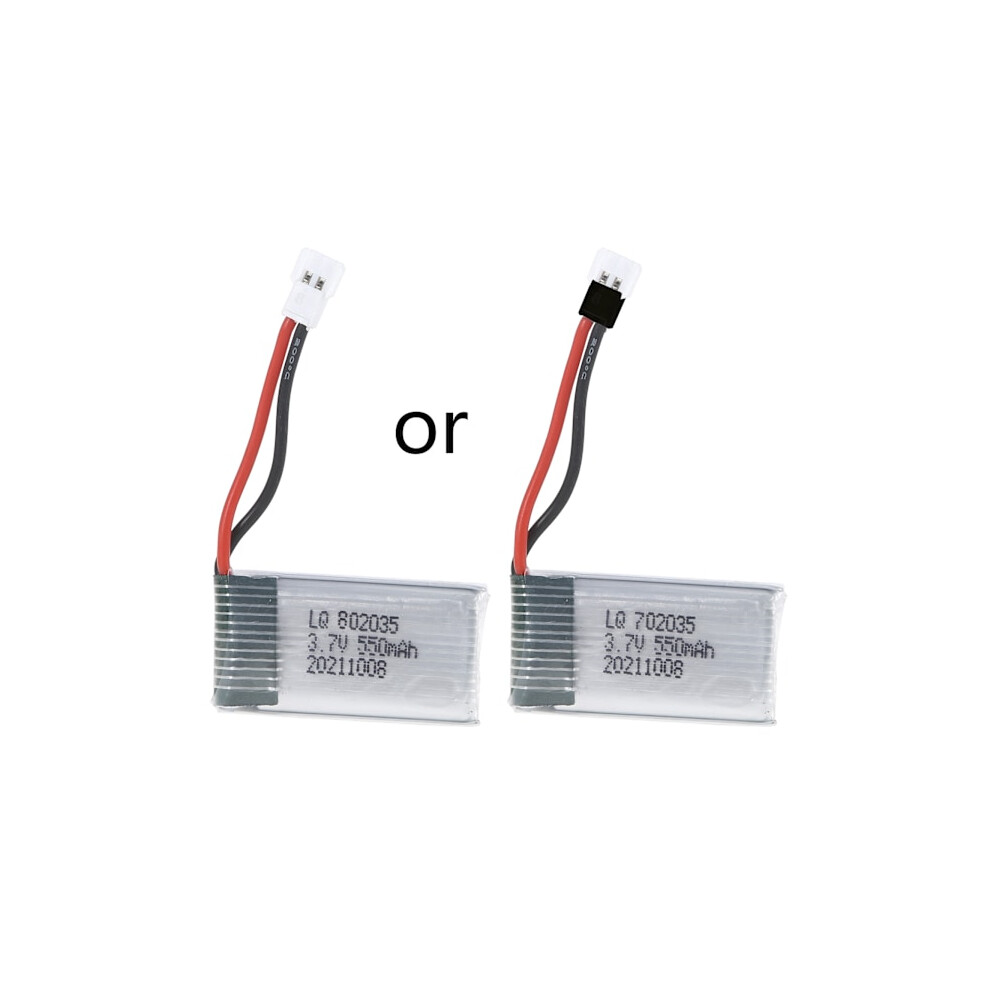 3.7V 550Mah 20Clipo Battery 802035/702035 Lithium Battery For Hubsan X4 H107 H107l H107d Mjxrc F47 Dfd-F180 Rc Drone Cobalt 9395123715568