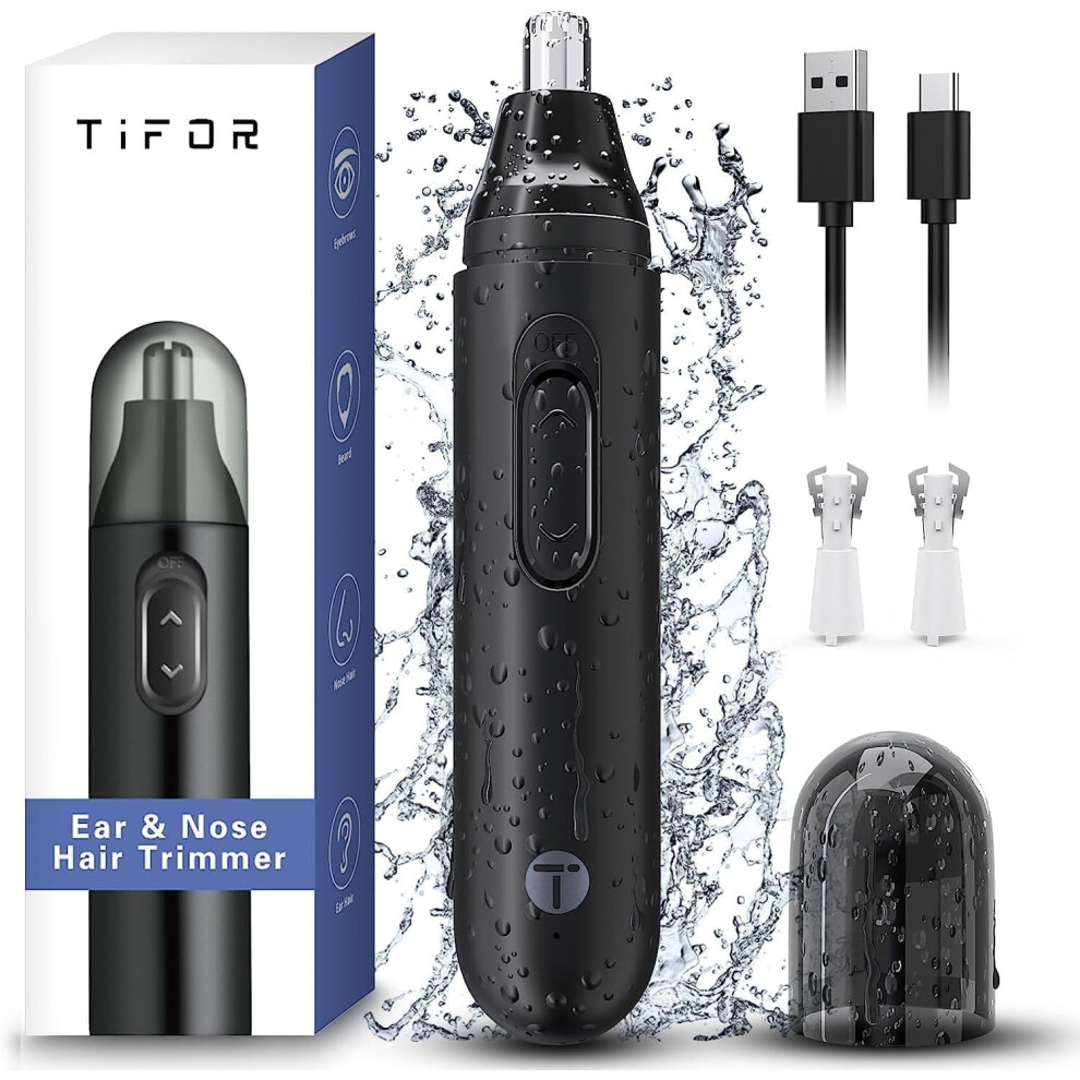 1 PCS Nose Hair Trimmer, Ear and Nose Hair Trimmer for Men and Women with Cleaning Brushï¼portable nose hair trimmer