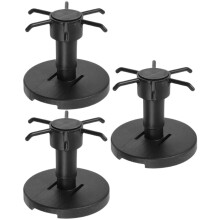 Conjunto de 3 Suportes para Utensílios de Cozinha com Ganchos, Organizador de Utensílios para Armário, Ganchos de Cozinha