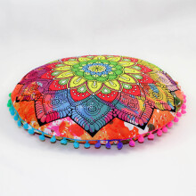 Housse de coussin de méditation ronde universelle, compatible avec les chaises de yoga, housse de coussin antidérapante pour canapé et terrasse,
