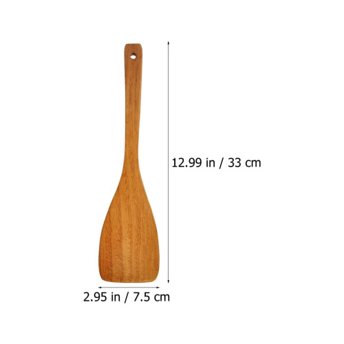 Ξύλινη σπάτουλα μαγειρέματος Home Cook Αντικολλητικά σκεύη κουζίνας για φαγητό 1