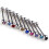 rygai10 τεμάχια Punk Mixed Rhinestone Ball Barbell Γλώσσας Δαχτυλίδια Piercing Σώματος- 6