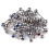 rygai10 τεμάχια Punk Mixed Rhinestone Ball Barbell Γλώσσας Δαχτυλίδια Piercing Σώματος- 5