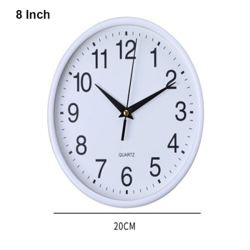 Wall clock Quartz clock BLUE Blue 1