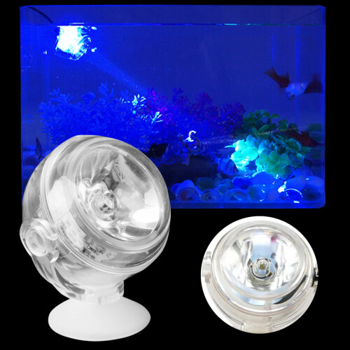 Giyblacko AkvariumtilbehørFargerik LED-akvariumspotlight Dykkerspotlight Undervannslys 2