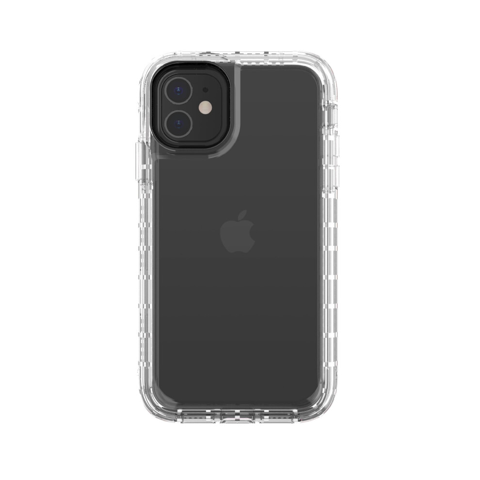Rugged Phone Case With Holster For Compatible With Iphone 11 / Compatible With Iphone Xr - Clear 9110895163610