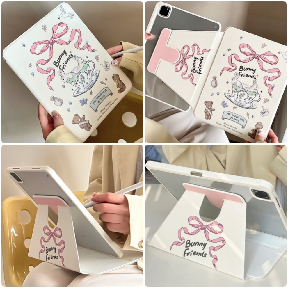 Tablet Case Compatible With Ipad Air 5Th/4Th Gen, Ipad 10.9" 10Th/9Th/8Th/7Th Gen, Pro 13"/12.9"/11", Sleep/Wake Function 9110895163573