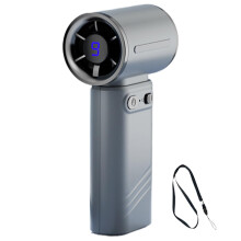 Portable Handheld Fan with Digital Display, USB Rechargeable Fan for Travel and Outdoor