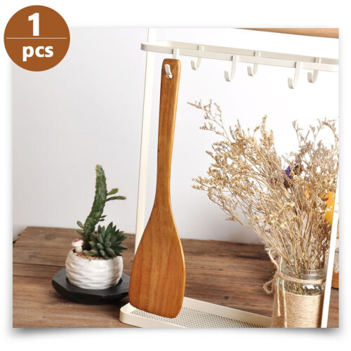 Ξύλινη σπάτουλα μαγειρέματος Home Cook Αντικολλητικά σκεύη κουζίνας για φαγητό 2
