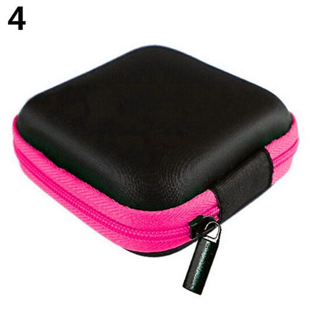 Besufy Square Pocket Hard Case Storage Bag For Headphone Earphone Earbuds Tf Sd Card 9395123719993