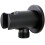 Shower Head Holder Wall Mount Adjustable Solid Brass Bracket Heavy Duty RustProof Black 1