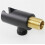 Shower Head Holder Wall Mount Adjustable Solid Brass Bracket Heavy Duty RustProof Black 2