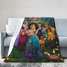 Hotelová deka Encanto, anime deka do postele, deka na pohovku, ultra mäkká flísová deka do spálne a obývačky, 60x50 palcov