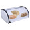 1Pc Metal Small Drum Bread Box Durable Storage Case Space-saving Storage Box 2