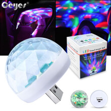 USB-gesteuerte Partybeleuchtung, Auto-Ambientebeleuchtung, Discolicht, Hot Field Jump DJ-Diskokugel, Bühnenlampe für Apple- und Android-Smartphones