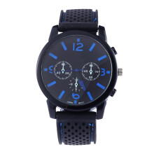 Relógio esportivo masculino, inspirado em carros esportivos, ideal para ciclismo e corrida. Movimento de quartzo. Design moderno e simples.