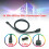 husxh RGB 5V VDG 3Pin Conversion Lin Motherboard SYNC Header for Gigabyte Accessories 5