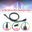 husxh RGB 5V VDG 3Pin Conversion Lin Motherboard SYNC Header for Gigabyte Accessories 3